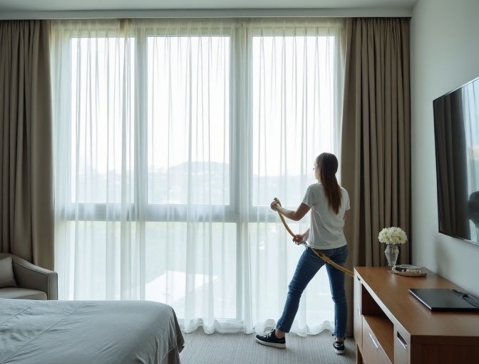 Blackstone Sheer Curtain Cleaning